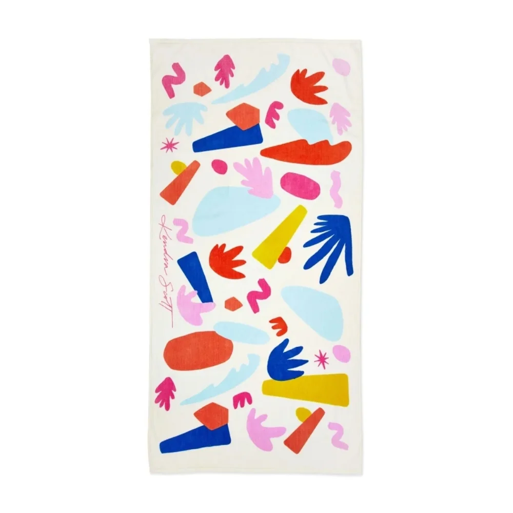 Kendra Scott Terrazzo Beach Towel NWT 35